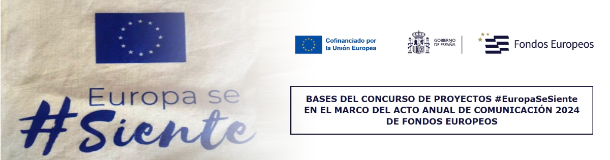 Logos de la UE, Fondos Europeos, Gobierno de españa