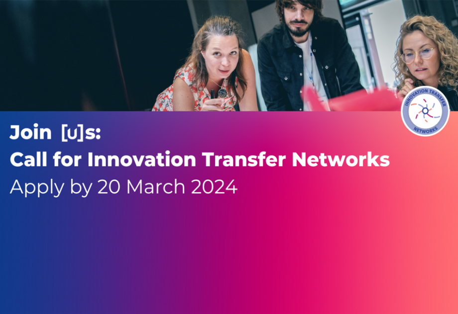 Convocatoria Innovation Transfer Networks